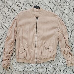 We The Free Light Pink/Blush Bomber Jacket